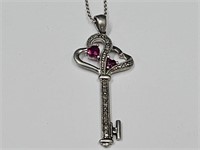 925 Silver Pendant Necklace Italy
