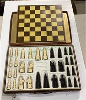 Amazing vintage chess set in original box. Game