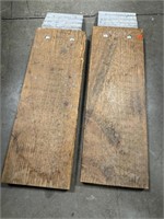 Pair of Wood Loading Ramps