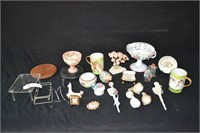Lot Various Porcelain Smalls & Display Items