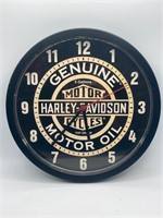 Harley-Davidson Genuine Motor Oil Design Clock