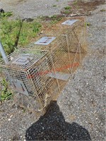 Large Animal cage/trap (outside)