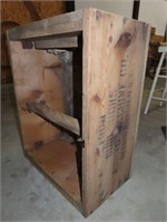 Burrough's Adding Machine Crate