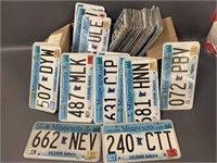 Lot of Over 80 Minnesota License Plates