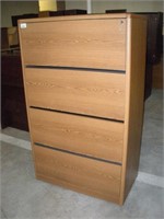 Hon 4 Drawer Lateral File Cabinet w/Key 36x21x61