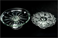 Fabulous Cut Imperial Glass & Slice Guide Stands