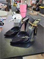 Saint Laurent Paris Black Heels size 8 like new