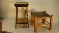 Small Table and Stool