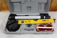 Powerfix M-Laser 670 Tripod, Hard Carry Case