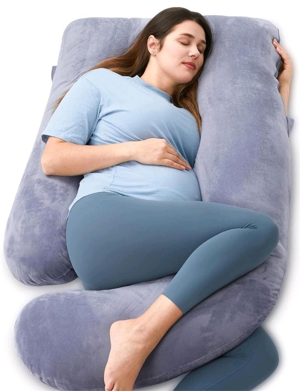 Momcozy Pregnancy Pillows for Sleeping, U Shaped