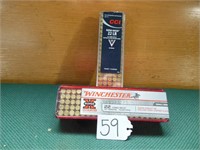 Lot of 2 Boxes 22 Ammo