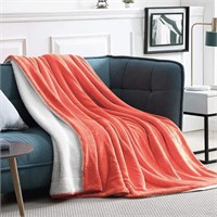 Walensee Sherpa Fleece Blanket (Queen Size