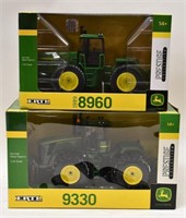 1/32 Ertl John Deere 9330 and 8960 Tractors