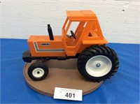 FIAT (orange) Tractor, WF, no box, 1/16 scale