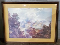(W) Grand Canyon Print by Thomas Moran