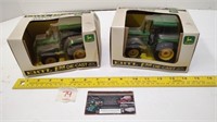 (2) John Deere 3140 Tractor Die-Cast by Ertl - New