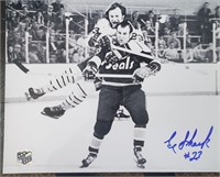 Signed Photo - Eddie Shack