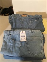 7 pairs men's jeans (3 42"; 4 40")