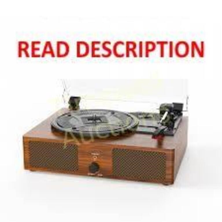Udreamer Vinyl Record Player With Bluetooth