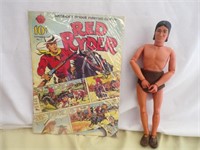 1973 Lone Ranger Doll & Comic Book 1989