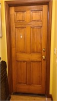 Interior Solid Wood Door (Garage)