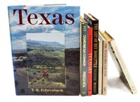(7) BOOKS: WESTERN ART, TEXANA, HILL COUNTRY