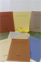 11 Books from Medaenas Monography Art Series