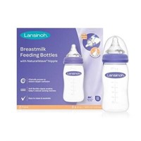 Lansinoh Baby Bottles for Breastfeeding Babies wit