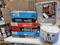 Paper Lot - Forks, Spoons, Paper Plates & More
