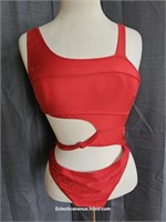 NWOT Red Monokini Swimsuit Large
