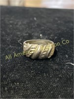 Sterling silver ring, size 8.5