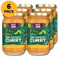WF6489  Yai's Thai Sauce Coconut Yellow Curry 16oz