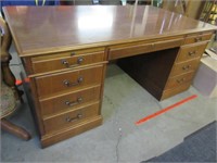 vintage executive office desk (full size)
