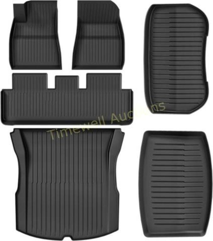 YITAMOTOR Floor Mats  Tesla 2024  Black