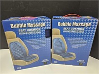 2 NEW Bubble Massage Seat Cushions