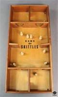 Drueke Game Of Skittles Wood Board Game