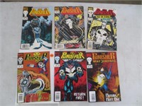 6 Marvel comics