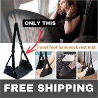 NEW Comfy Hanger Travel Airplane Footrest Hammock
