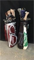 2 Sets Of Right Handed Golf Clubs V3