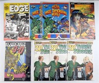 3D COMIC LOT - THREE STOOGES, BATTLE