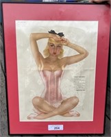 WWII Pin Up Art