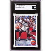 1992 Ud Mcdonald's Shaquille O'neal Rc Sgc 8