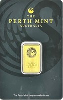 5g Perth Mint 99.99 Gold Bullion Bar