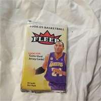 2008-09 Fleer Basketball 8 Cards !Unsealed!