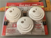 First Alert 3-pack fire alarm