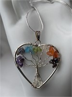 925 TREE OF LIFE PENDANT NECKLACE