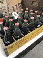 Coke pop case(yellow) w/ some bottles