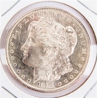 Coin 1881-S Morgan Silver Dollar Superb Proof Like