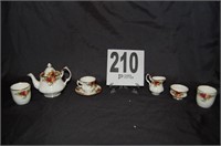Royal Albert Bone China Miniature Tea Set