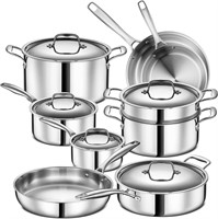 Legend 5 Ply 14 pc Stainless Steel Set